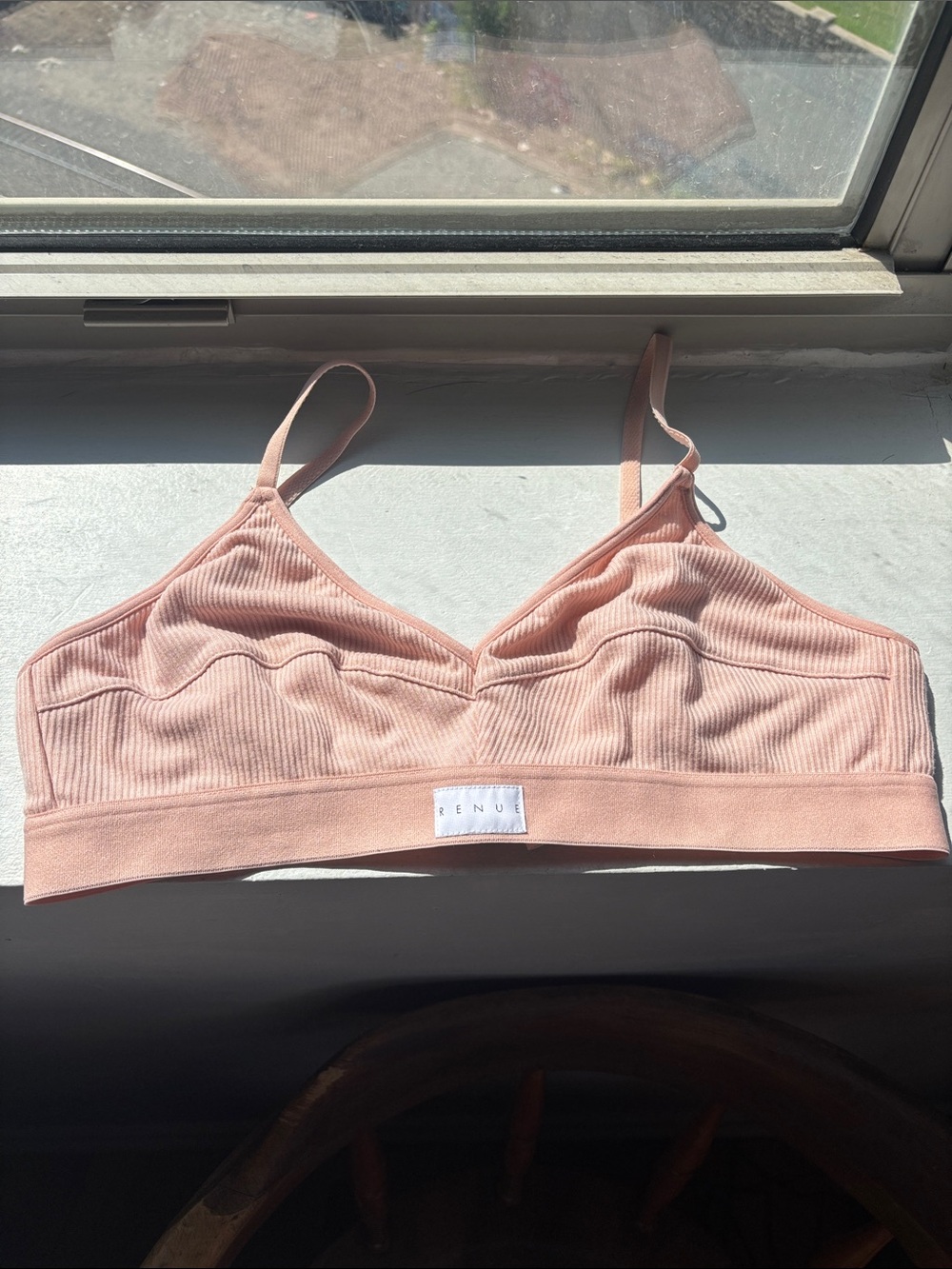 RENUE Soft Cup Ribbed Bralette Made in Portugal